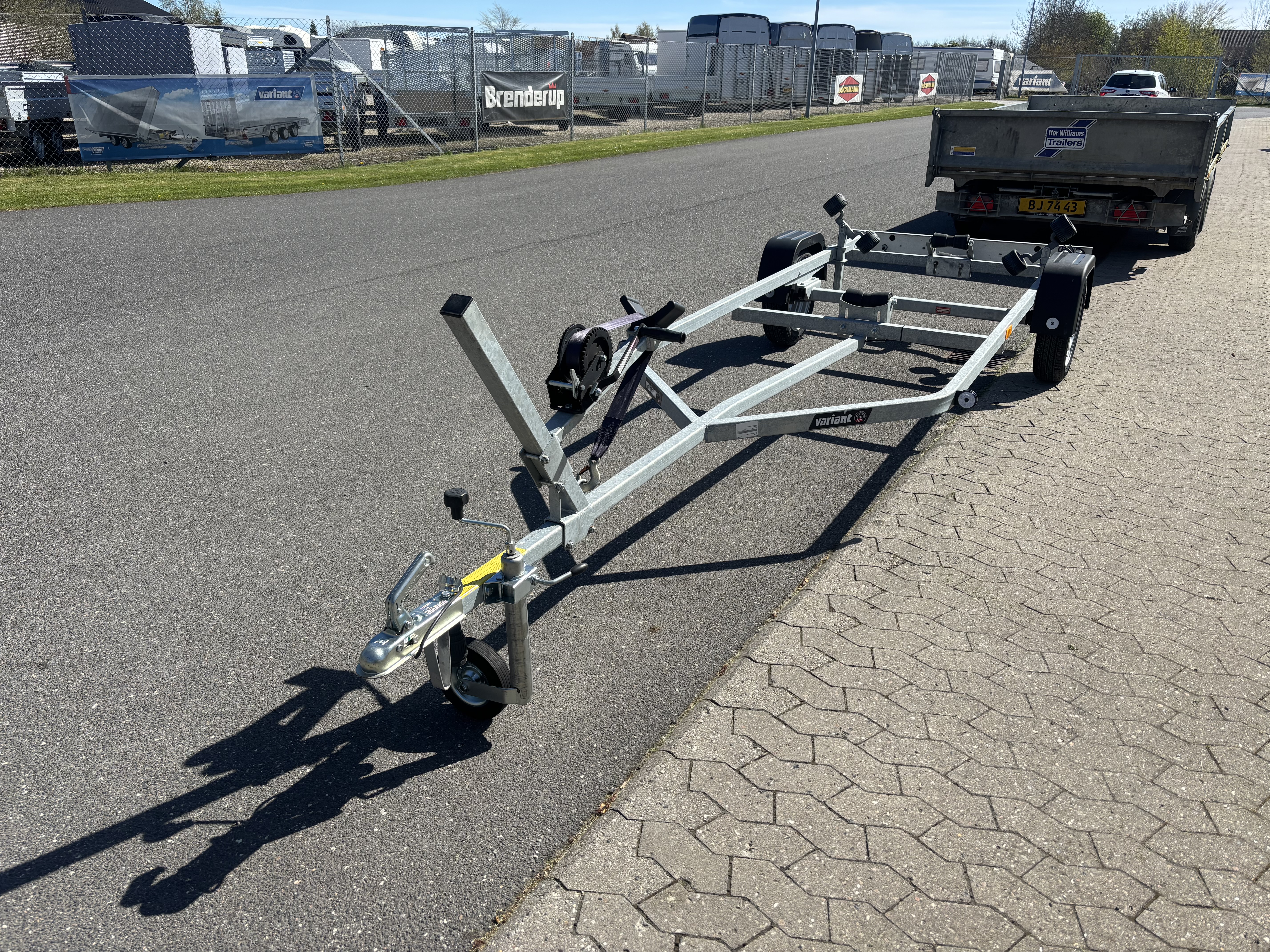 Bådtrailer 750kg thumbnail 1